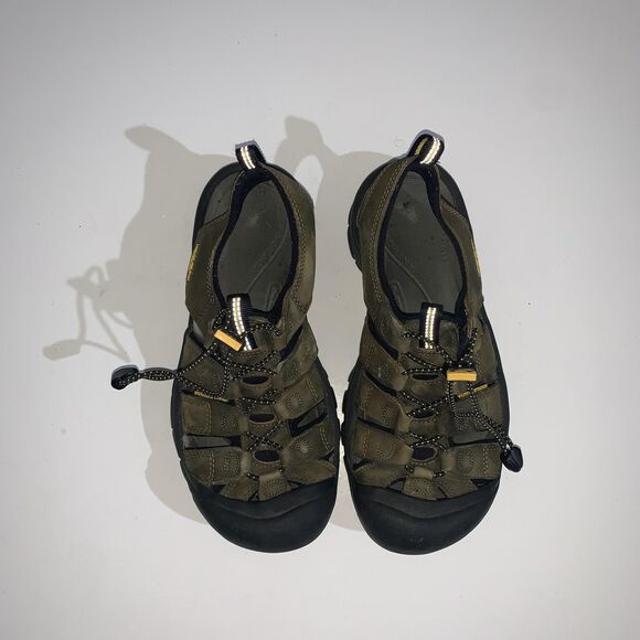 Keen Newport Shoes Mens Size 8 Green Leather Closed Toe Water Sandals Hiking main image 9